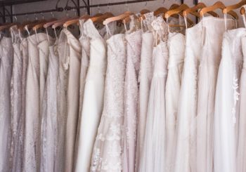 Comet cleaners will clean your wedding gown with speical care